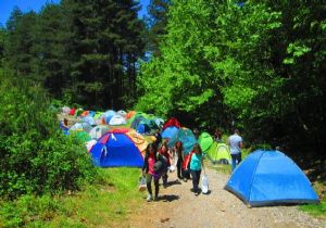 Çevreciler Kazdağları na kamp kurdu