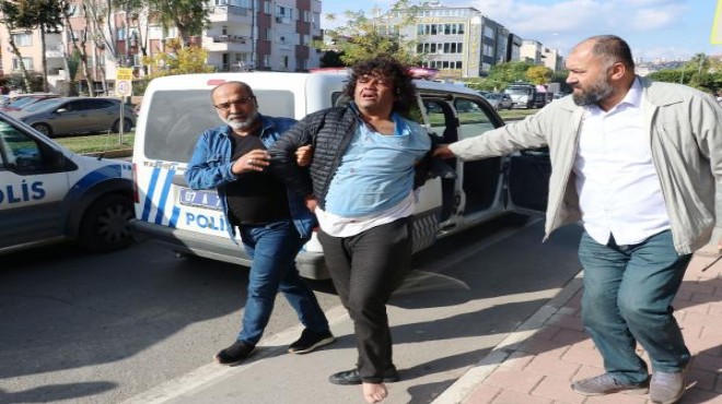 Belge isteyen polislere saldırmıştı... Tutuklandı