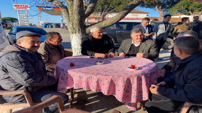 Bergama adayı Doğruer Göçbeyliler ile buluştu... Sorunlara ortak akılla çözüm!