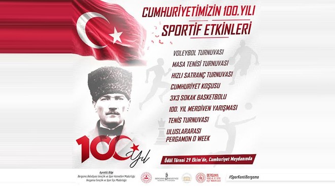 Bergama Belediyesi, Cumhuriyeti kutluyor!