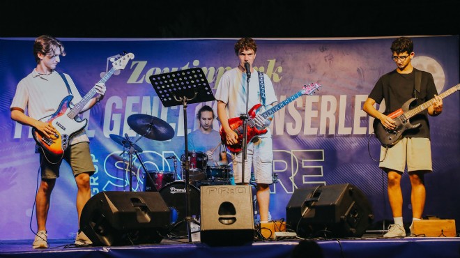 Bergama Zeytinpark Yerel Gençlik Konserleri başladı