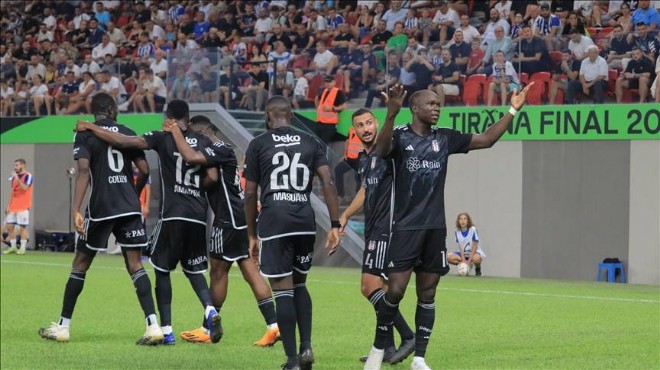 Beşiktaş ın Neftçi maçları kadrosu belli oldu