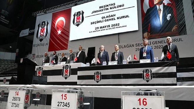 Beşiktaş ın seçim tarihi değişti!