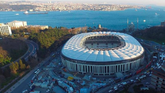 Beşiktaş tan TFF ye tepki: Dünyanın en güzel stadı burada