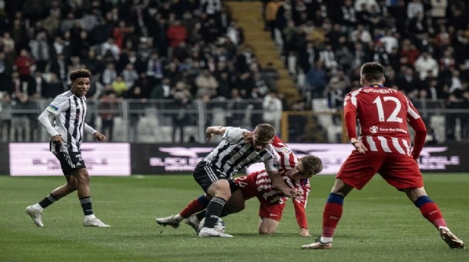 Beşiktaş ve Atletico Madrid depremzedeler için oynadı