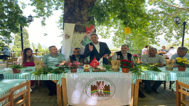 Beydağ da  gal arısı zararlı  toplantısı yapıldı