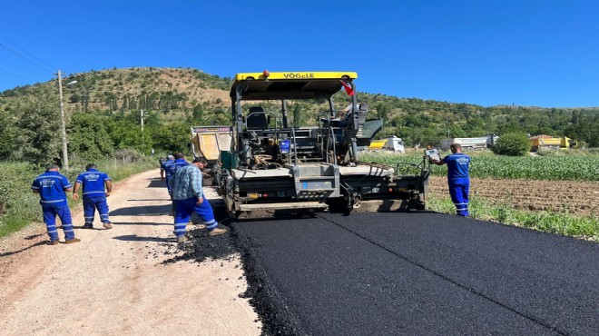 Beydağ da Ovacık Yaylası’na sıcak asfalt