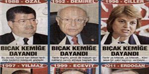 Bıçak kemiğe dayandı