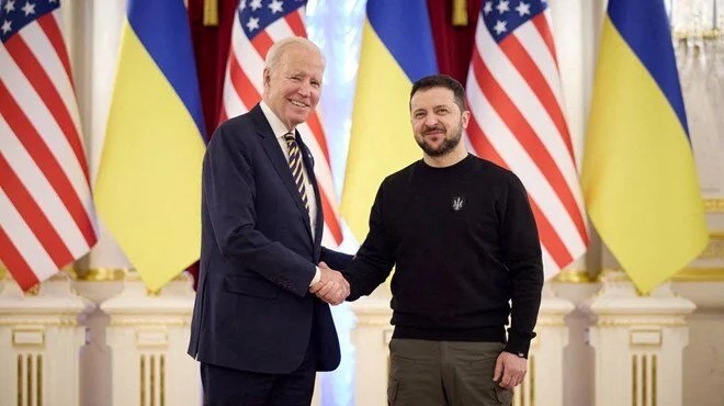 Biden dan Ukrayna ya sürpriz ziyaret
