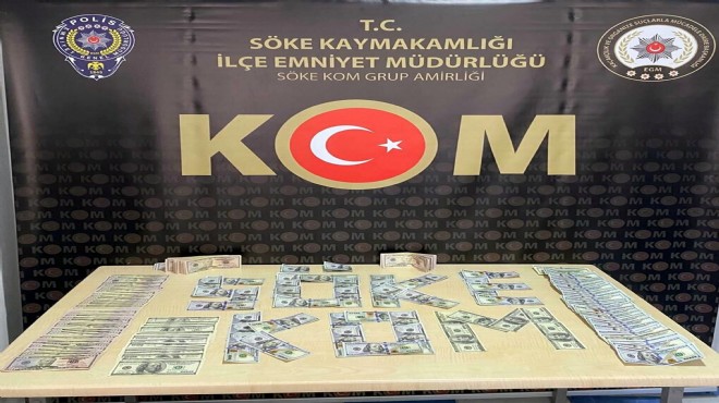 Binlerce sahte dolar piyasaya sürülmeden yakalandı