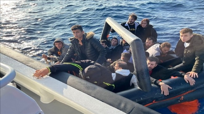 Bodrum açıklarında 19 düzensiz göçmen kurtarıldı