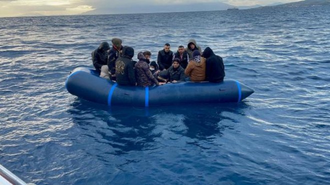 Bodrum açıklarında 38  göçmen kurtarıldı