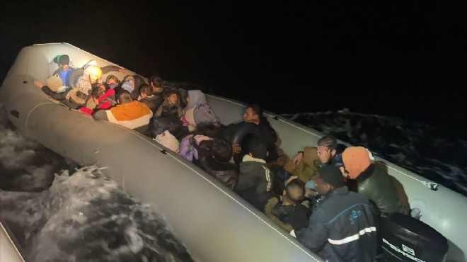 Bodrum açıklarında 49 düzensiz göçmen kurtarıldı