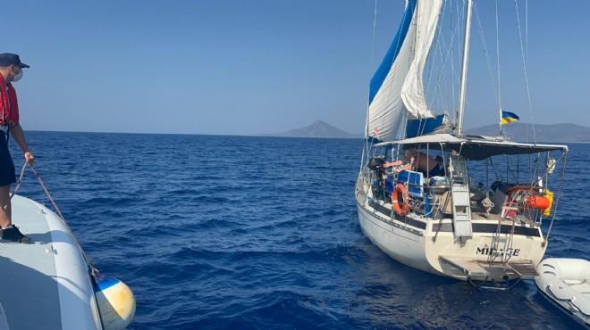 Bodrum açıklarında 59 göçmen yakalandı