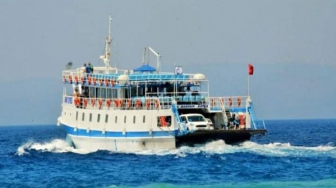 Bodrum-Datça arası feribot seferlerine fırtına engeli