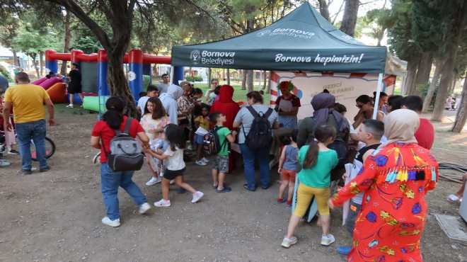 Bornova da çocukların yaz eğlencesi başladı!