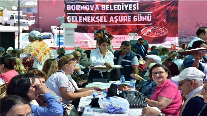 Bornova da Geleneksel Aşure Etkinlikleri