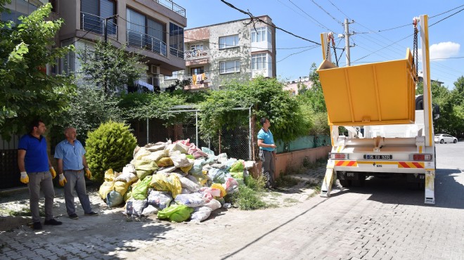 Bornova da  randevulu  moloz harekatı!