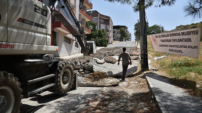 Bornova da sorunlu yol kalmayacak