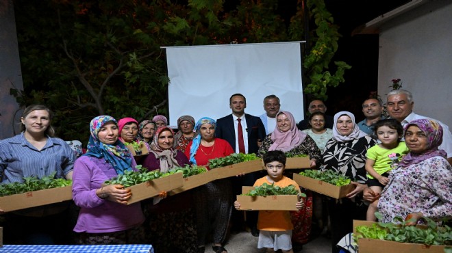 Bornova’da tarıma destek!