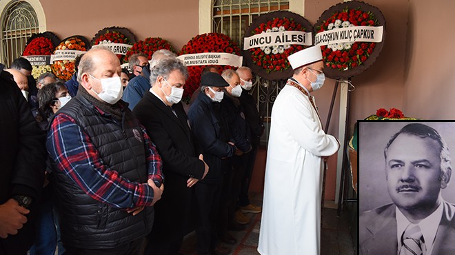 Bornova nın eski başkanı son yolculuğuna uğurlandı