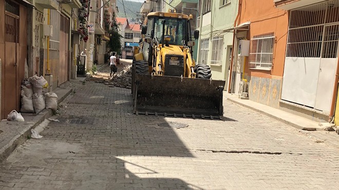 Bornova nın yolları yenileniyor