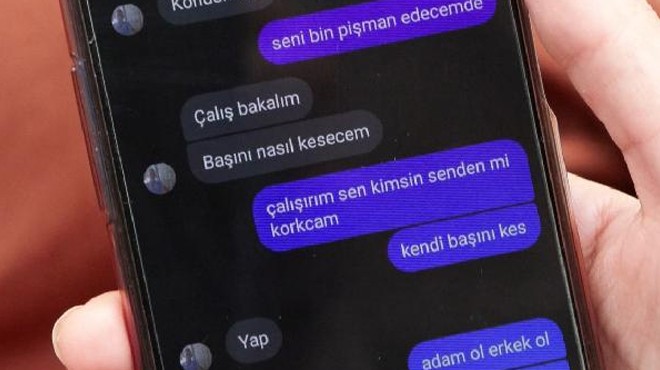 Boşanma aşamasındaki eşe tehdit: Başını keseceğim