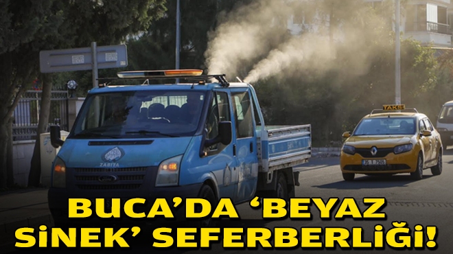 Buca'da 'beyaz sinek' seferberliği!