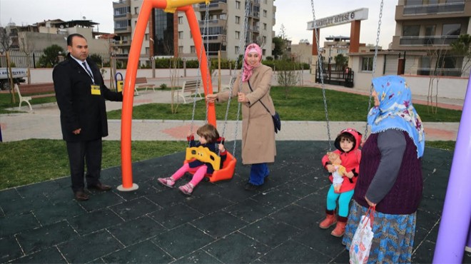 Buca’nın park gönüllüleri iş başında