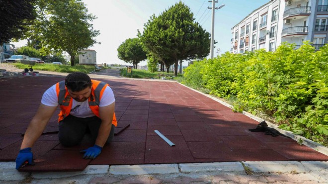 Buca nın parklarında yenileme seferberliği!