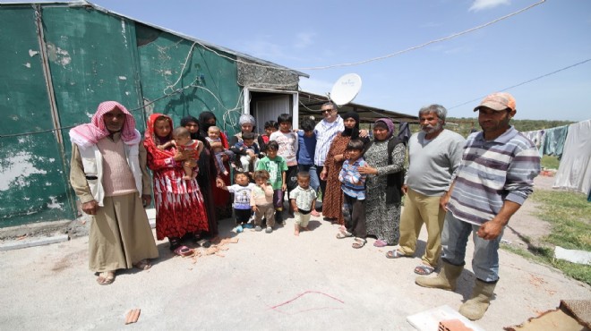 Burhaniyeli işadamı Suriyeli aileler için umut oldu