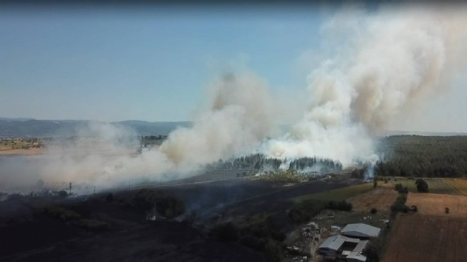 Bursa da yangın kampüse sıçradı: Yurtlar boşaltıldı
