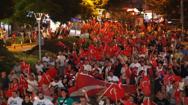 Büyük Zafer Urla’da coşkuyla kutlandı