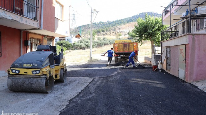 Büyükşehir bayramda da hız kesmedi!