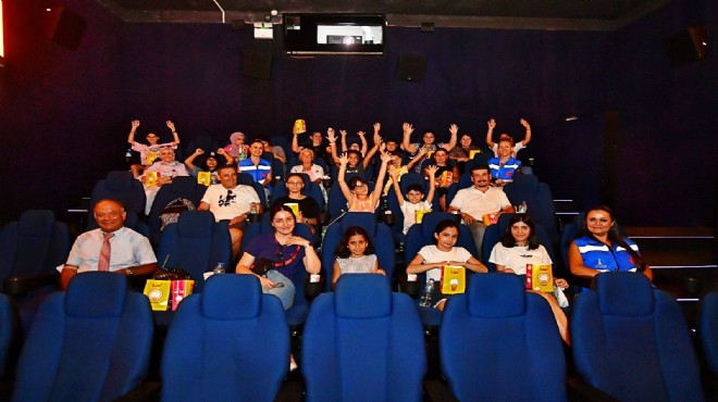 Büyükşehir Belediyesi şehit ve gazi çocuklarını sinemayla buluşturdu