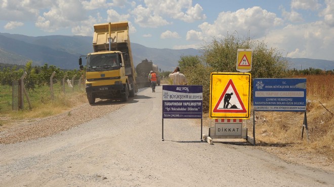 Büyükşehir Bozdoğan’ın yollarını yeniliyor