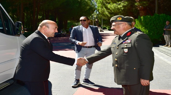 Büyükşehir’den Ege Ordu Komutanlığı’na ziyaret!