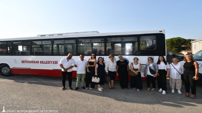 Büyükşehir den Seferihisar’a otobüs hibesi!