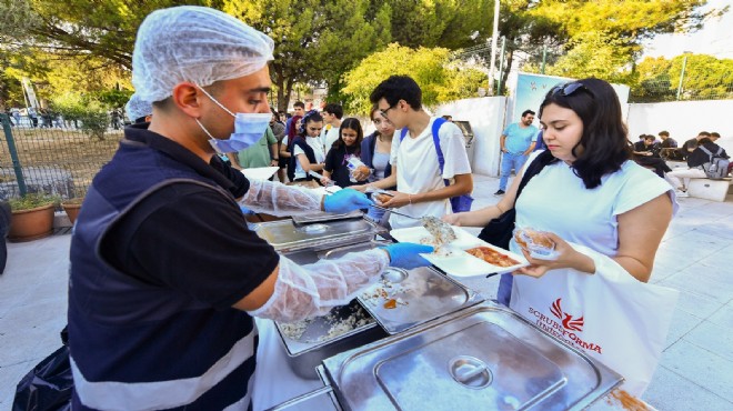 Büyükşehir den üniversite öğrencilerine sıcak yemek desteği!