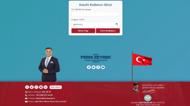 Büyükşehir’den vatandaşlara E-Belediye kolaylığı