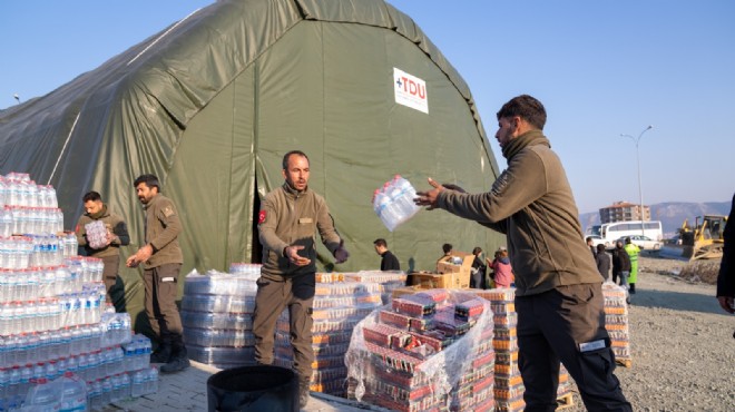 Büyükşehir in yardım raporu!