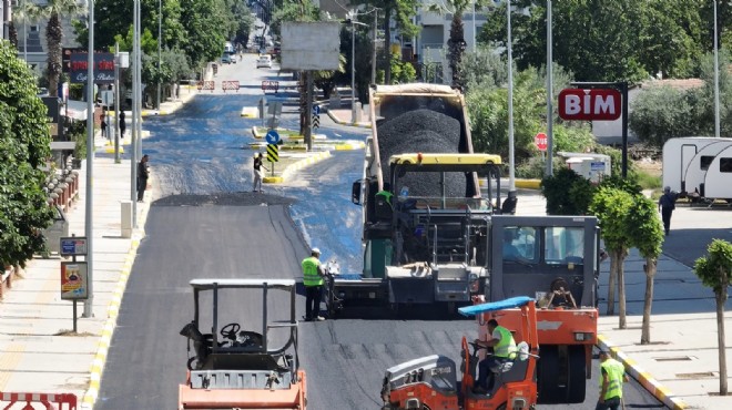 Büyükşehir in yol çalışmaları tam gaz!