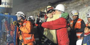 Şilili madenciler 1 Mayıs’ta Taksim’de
