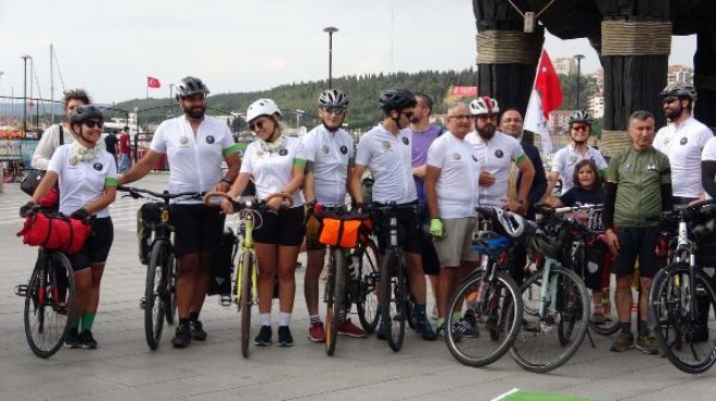 Çanakkale den İzmir e ormanlar için pedallayacaklar!