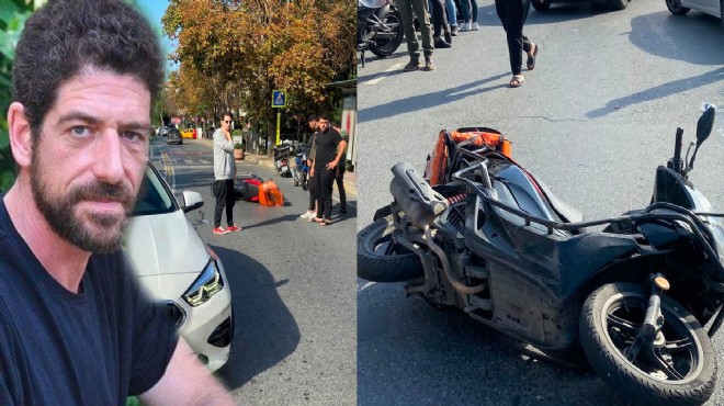 Cemal Hünal, aracıyla motosikletli sürücüye çarptı