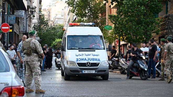 Cenaze töreninde duyuldu: Beyrut’ta patlama sesleri!