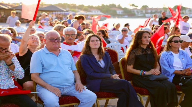 Çeşme de Atatürk ün Ilıca ya gelişinin 98. Yılı kutlandı