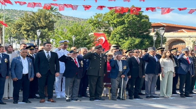 Çeşme de Gaziler Günü kutlandı