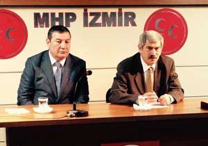 MHP İzmir de kongre öncesi  Çetin  zirve!