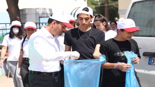 Çevre Günü ne özel Bergama da temizlik seferberliği